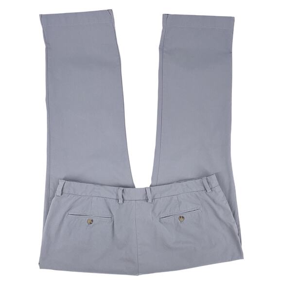 Vineyard Vines Men's Slim Fit Breaker Pants Gray 38x30 Actual/38x32 Chino Preppy - Picture 5 of 9